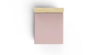 Ranforce Queen XL passande lakan, Dusty Rose, 150 x 200 40 cm | 100% bomull, 155 trådantal: 117 gr/m² | Maskintvättbar i 30 °C, mjuk och hållbar