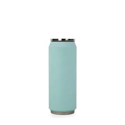 YOKO DESIGN lattina Termica 500 ml Mint Isoterme-Teglia, Morbida, Acciaio Inox, Menta Soft Touch