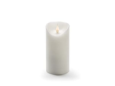 Konstsmide 1831-100 Bougie en Cire à LED, Plastique, 0.1 W, Blanc, 15,5 cm