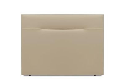 WIN REST Plate-Forme, Simili Cuir, Beige, 145x120 cm