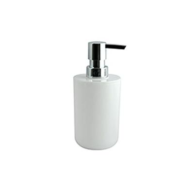 Distribuidor de jabon MSV "Inagua" de acrilico en color blanco 240 ml