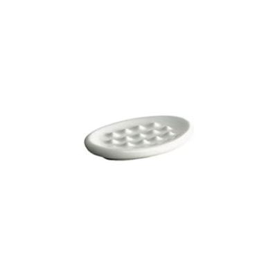 Roca A380237001 - saboneteira de bancada, coleção onda Plus, porcelana branca