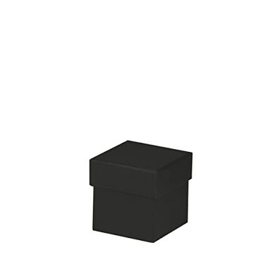 Rössler Boxline 13421453700 Square Cardboard Box 65 x 65 x 65 mm Black