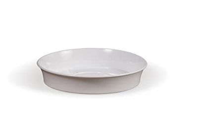 Kimmel Bloempotonderzetter plantenpot onderzetter Ø 14 cm, wit