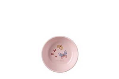 Mepal Mio – Cuenco para niños – cuenco pequeño para bebés – fuente para bebes – apto para el microondas – apto para el lavavajillas – Flowers & Butterflies