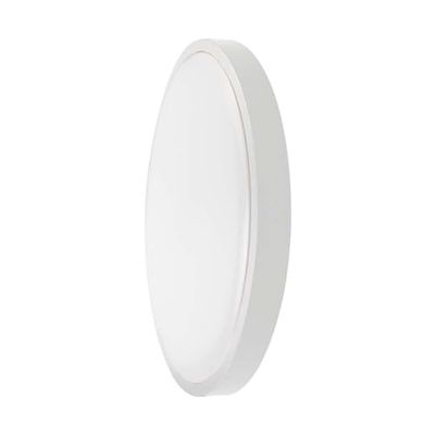 V-TAC Plafoniera LED Soffitto Rotonda 18W - Luce Calda 3000K - Lampada Lamapdario LED Satinata per Casa, Soggiorno, Camerda da Letto, Ufficio - 1830 Lumen - IP44 - Diametro 225 mm
