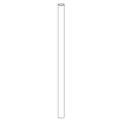 Ergotron 28" Pole voor DS100 Mount Base - Zwart
