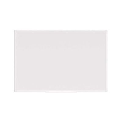 MAUL Lavagna magnetica MAULprimo 60 x 90 cm | Lavagna magnetica con vassoio per pennarello | Magnetica, scrivibile e cancellabile a secco | Montaggio in orizzontale e verticale | Bianco