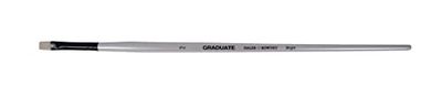Daler-Rowney Graduate Oil Brush, Natural Hog Bristle, Long Handle, Bright, 2