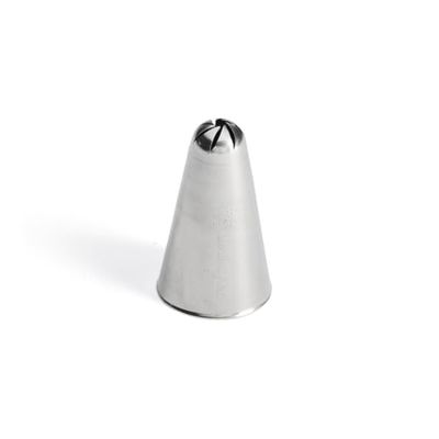 De Buyer Acciaio Inossidabile Beccuccio Foro a Rosa, diam 0.8 cm, 2129.08N, Grigio, 3.3 cm