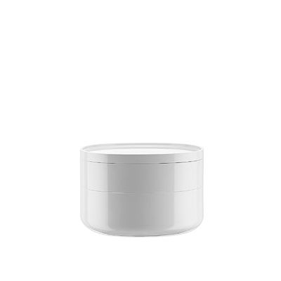 Alessi PL17 W Birillo Contenitore da Bagno, PMMA, Bianco, Acrilico, 18x18x12 cm