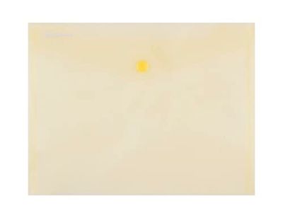 Danubio 8547001pl de 11 para documentos/ – Carpeta (con botón de presión, PP, C5, 180μm, Amarillo