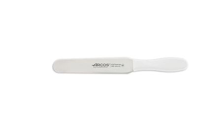 Arcos Série 2900 - Espátula - Folha de aço inoxidável Nitrum de 200 mm, pega injetada em polipropileno, cor branca