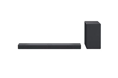 LG DSC9S 3.1.3 Soundbar (400 W) met draadloze subwoofer (Dolby Atmos, HDMI, Bluetooth), zwart [Modeljaar 2023]