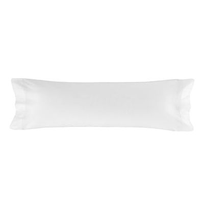 Basic 200 tc Funda de almohada 45x125 cm (Cama 105) Blanco