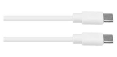 Type C naar type C aansluitkabel, 1 m, snelle gegevensoverdracht en opladen, ideaal voor USB-C-apparaten.