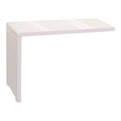 Phönix 808803WE Leonardo - bureau in L-vorm om op te hangen in alle planken