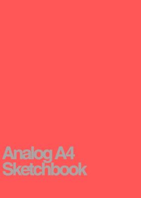 ANALOG A4 Sketchbook, Blank Drawing Pad, 200 pages/100 sheets, 210 x 297 (mm)/8.3 x 11.7 (in)