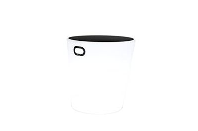 Fermob Unisex - Volwassen Inouï lichtgevende kruk, antraciet, 44 x 41,9 cm