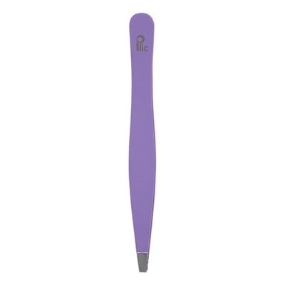 PLIC BEAUTY - Pinzette professionali - Morti granchio - Colore lavanda - Precisione e comfort - Acciaio inossidabile - Finitura Soft Touch