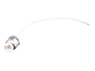 Portalampada alogeno metallico, rotondo e dal design lineare. Larghezza ideale per varie installazioni e decorazioni. Perfetto per illuminare con stile.