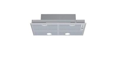 Bosch Serie 4 DHL755BL hotte 610 m³/h Monté au mur Argent C - Hottes (610 m³/h, Conduit / Recirculation, D, A, C, 38 dB)