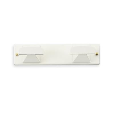 Colgador con Tornillo Blanco, Ideal para decoración y organización de Espacios, soporta Diversos Objetos y maximiza el Uso de Paredes.