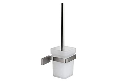 Cofan Escobillero para Baño | Modelo Madeira | En Acero Inoxidable 304 Satinado