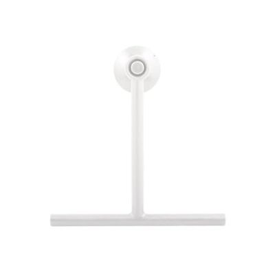 Spirella Limpiacristales de Ducha para baño y Ducha con Ventosa, Colgador de Pared, plástico, 22 x 23 cm, Blanco, único