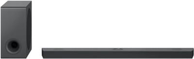 LG S90QY Soundbar TV 570W, 5.1.3 Canali con Subwoofer Wireless, 3 canali up-firing, Audio Meridian, Dolby Atmos, DTS:X, IMAX Enhanced, Bluetooth, Wi-Fi, Ingresso Ottico, USB, HDMI in/out