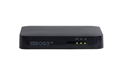 Qviart OG2 4K Super Fast Linux Multimedia Streaming STB LAN OTT UHD 2160p HDR10 HLG 10bit H.265 with QTV Online TV and extraordinary RCU with Smart Learning