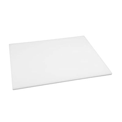Hygiplas Low Density Chopping Board - Small, Colour Coded White - Bakery & Dairy, Size: 12(H) x 305(W) x 229(L)mm, LDPE Cutting Board, Easy Clean, Dishwasher Safe, GH795