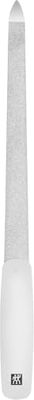 ZWILLING Nail File (Sapphire Coating, Polished File Tip, Ergonomic Shape, Coarse and Fine-Grained File Surfaces), White, 180 mm