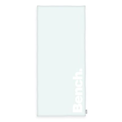 Bench Serviette de Plage et de Sauna, bleu clair, 100 % coton, velours, avec Œillet