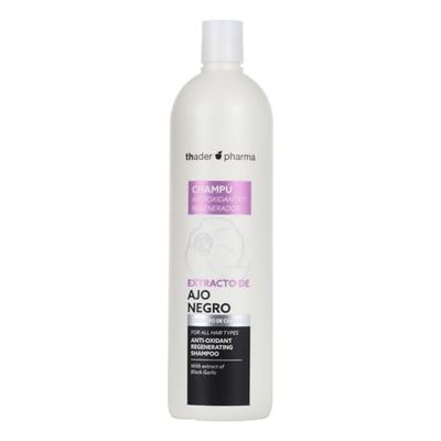 Thader Th Pharma Shampoo con estratto di aglio nero, 1000 ml