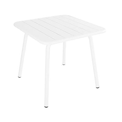 CREVICOSTA QUALITY MARK MARCAS DE CALIDAD Table, Blanc, Mesa 80x80 cm
