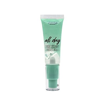 Glam'Up Paris Smoothing Base for Pores and Fine Lines, Primer, Unifying Make-Up Base, Peach Skin Effect and Mattifying - Texture Gel - Applicator Pump - 25 ml - Transparent