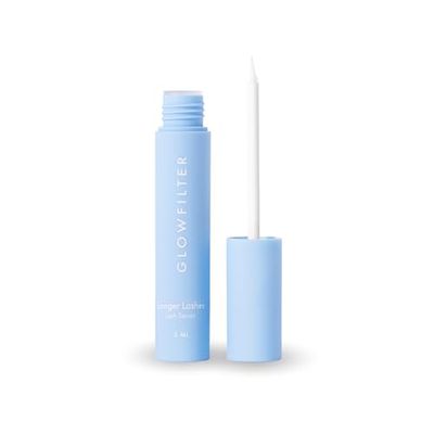 Longer Lashes - Siero per ciglia - Pennello ergonomico - 5ml - Formula cremosa e delicata - Glowfilter by Marta Lozano