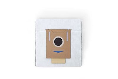 ECOVACS Sacchetti per la polvere antibatterici per la stazione di svuotamento automatico di robot OZMO T8+ e N8+/N8 PRO+/T9+, 3 pezzi di ricambio, accessorio originale Ecovacs