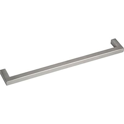 Unbekannt Grimme Euros 8542210480 Cabinet Handle Width 490 mm Kitchen Handle Brushed Stainless Steel Silver Hole Spacing 480 mm