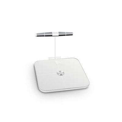 SPC Atenea Fit Pro Bilancia intelligente per l'analisi corporea 8 elettrodi per misurazione del grasso corporeo e muscolare,28 metriche,bioimpedenza,App tracking,alta precisione professionale,Bianco