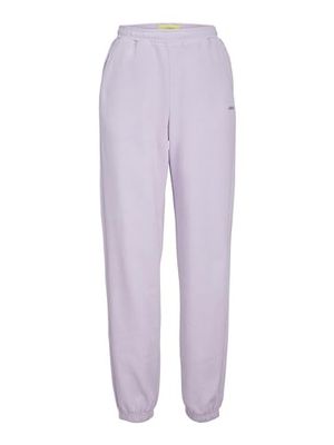 JJXX Jxabbie RLX Hw Every Pants SWT Noos, Lilac Breeze/Nadruk: acai Jjxx Logo, XS