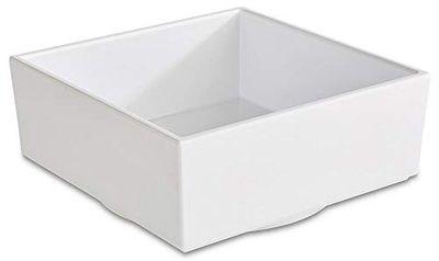 APS 15474 ASIA PLUS plats Melamin Bento box, 7, 5 x 7, 5 x 6, 5 cm 0,16 ltr., vit