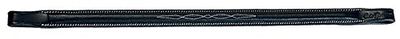 Eric Thomas Unisex Adult 307418202 Pro Square Raised/topstitched Browband - Black, One Size