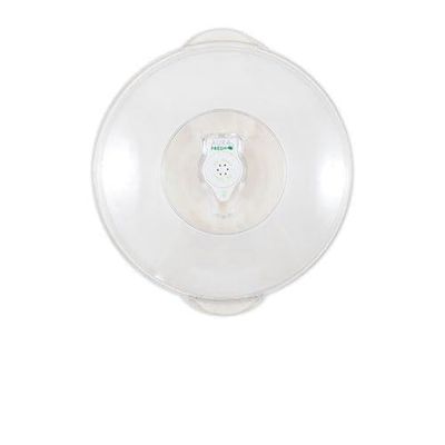 VoltShine Universal 20 cm vacuum lid, compatible with various containers, ideal for keeping food fresh and preventing spills.