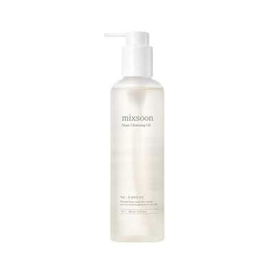 Huile nettoyante aux graines de soja Mixsoon 195 ml | Nettoyant pour le visage laissant la peau fraîche | Non testé sur les animaux