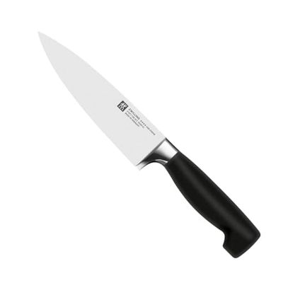 Zwilling Four Star - Cuchillo cebollero con Hoja forjada de una única Pieza Sigmaforge, Hoja endurecida al frío Friodur, 160 milímetros, Acero Inoxidable