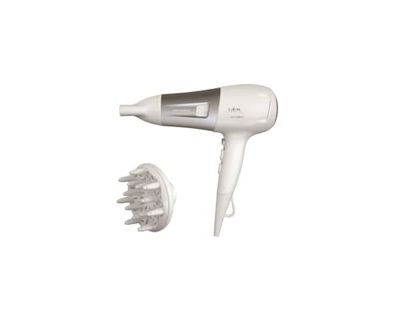 Calor Powerline secador de pelo, tecnología de refuerzo iónico para el brillo, Thermo Control, 6 ajustes de velocidad/temperatura, concentrador, difusor CV5930C0