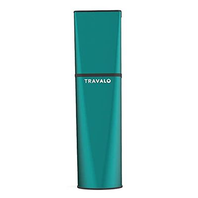 Travalo Obscura Groen, hervulbare parfumverstuiver