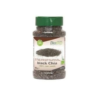 Biotona Black Chia Chia Nera Raw Seed Barattolo 350 gr. Bio 1 Unità 200 g